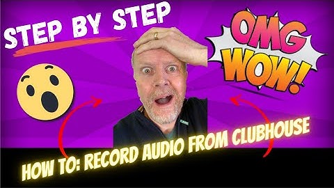 How To Record Clubhouse App (without breaking the rules)