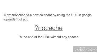 Teamsnap calendar not syncing to google calendar solved