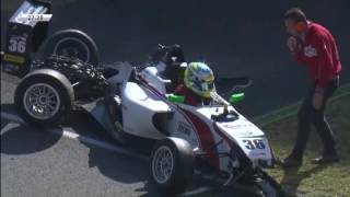 ヨーロッパf3選手権 スタートでエンストしたダニエル ティクタムに後続マシンが激突 二台とも大破する大クラッシュ 乗り物動画のモトディスコ Motordisco ヨーロッパf3選手権 スタートでエンストしたダニエル ティクタムに後続マシンが激突 二台とも大破する大クラッシュ 乗り物動画のモトディスコ Motordisco