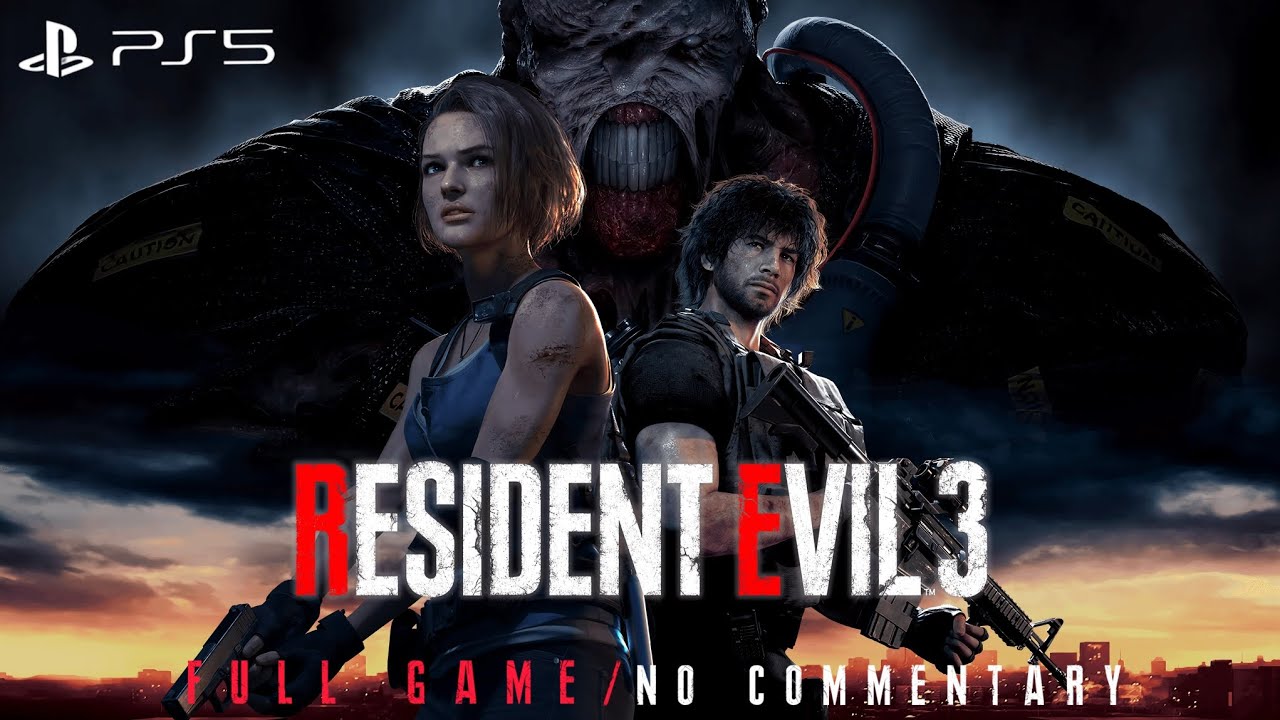 RESIDENT EVIL 3 Full Game Longplay Walkthrough No Commentary PS5 1080p ...