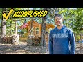 Took Almost 2 YEARS, BUT I DID IT!! Off Grid TINY HOUSE Adventures!!