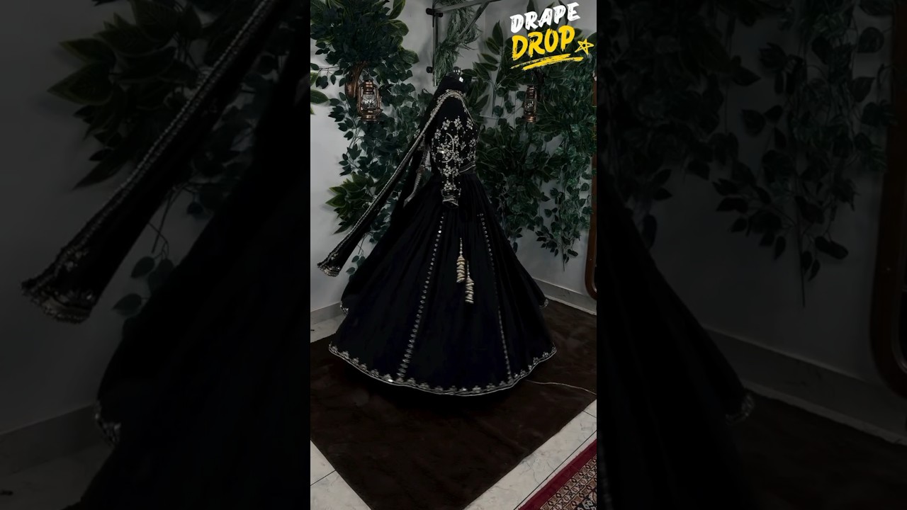 Customized black dress collection 