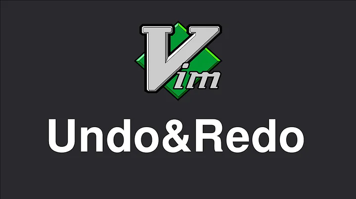 How to Undo and Redo in VIM