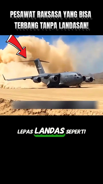 A GIANT PLANE THAT CAN FLY WITHOUT A RUNWAY! #automobile #shortvideo