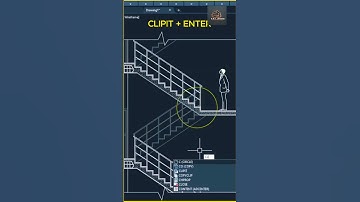 Clipit  Command in AutoCad #autocadd #autocad2d #autocad