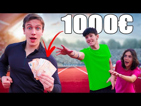 The first person to cross the finish line wins €1000!