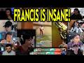 Valorant Streamers React To NS Francis UNREAL SHERIFF 4k Against G2 In EWC 2026