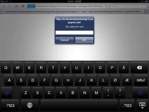AutoRemote URL variables