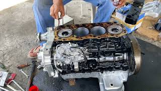 ENGINE OVERHAUL ISUZU DMAX 4JA1