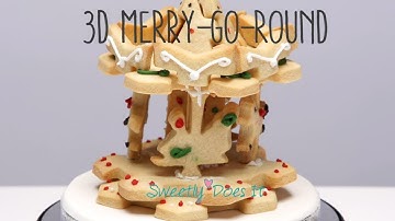 How to make a Cookie 3D Merry Go Round