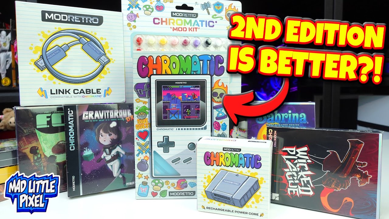 ModRetro Chromatic 2.0?! Everything NEW Unboxed & Tested! PLUS Mod