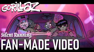 Gorillaz - Silent Running ft. Adeleye Omotayo (Animated Music Video)