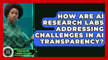 How Are AI Research Labs Addressing Challenges in AI Transparency?