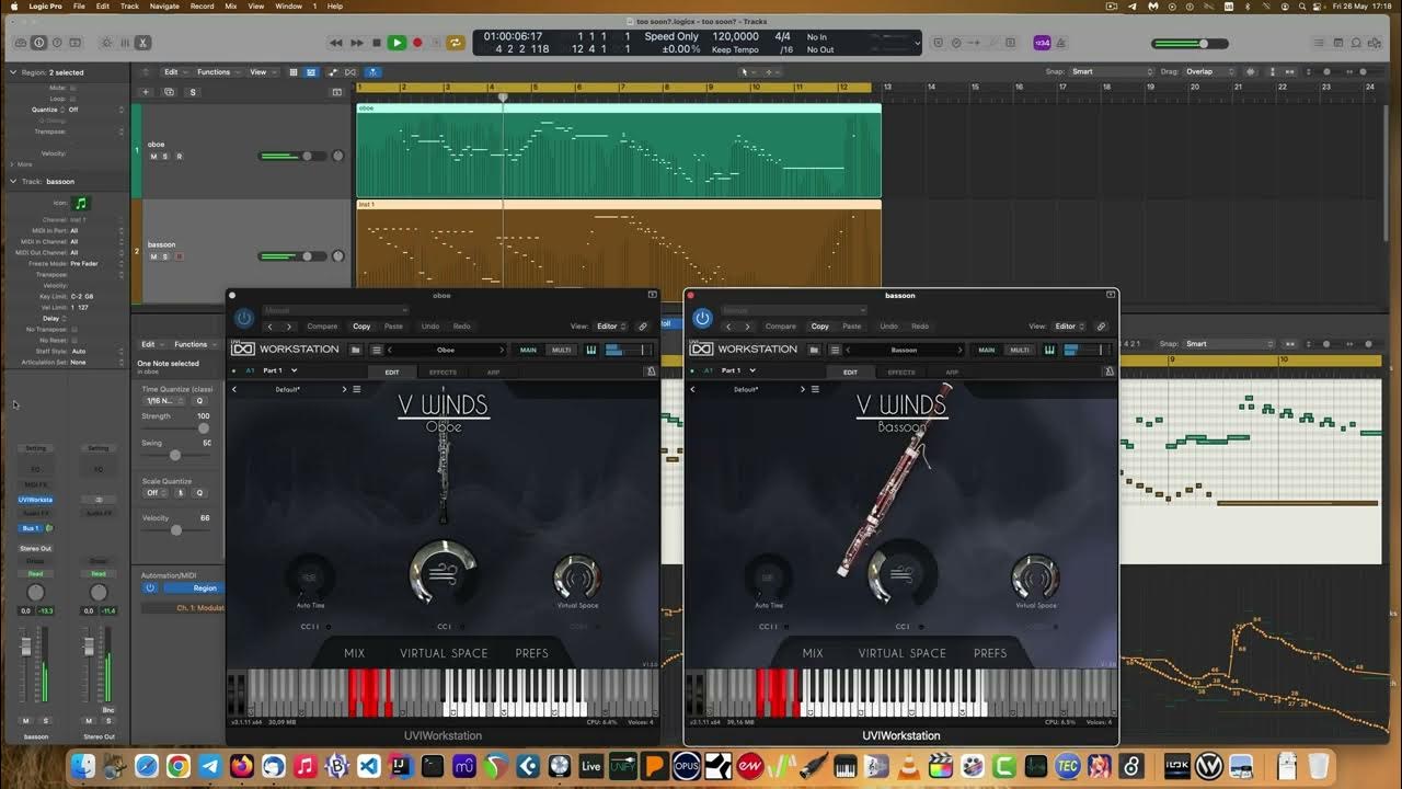 Acoustic Samples VWinds improvisation (oboe, bassoon) YouTube