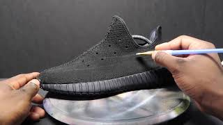 GRAPHITE YEEZY 350 V2 CUSTOM