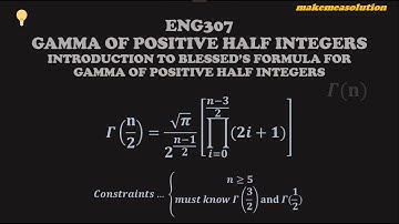 #4_Gamma of positive half integers Introduction to my Formula
