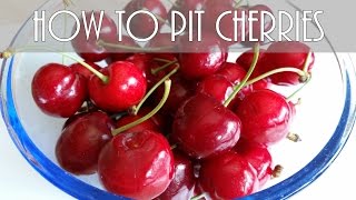 How To Pit Cherries (without a Pitter) #lifehacks Wealth