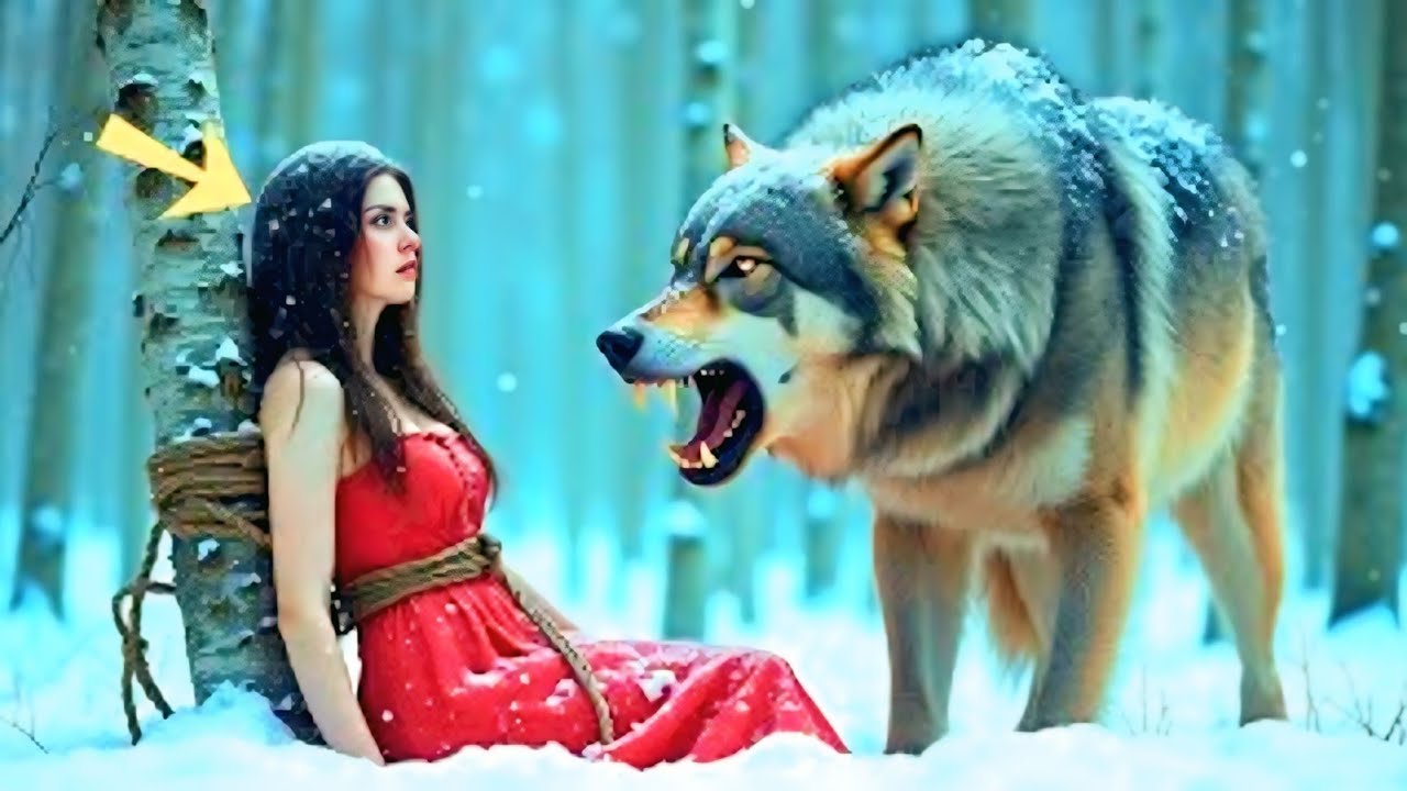 ОН ПРИВЯЗАЛ ЕЁ К ДЕРЕВУ В ЛЕСУ И УШЁЛ… НО ТО, ЧТО СДЕЛАЛ ВОЛК, ШОКИРОВАЛО ВСЕХ