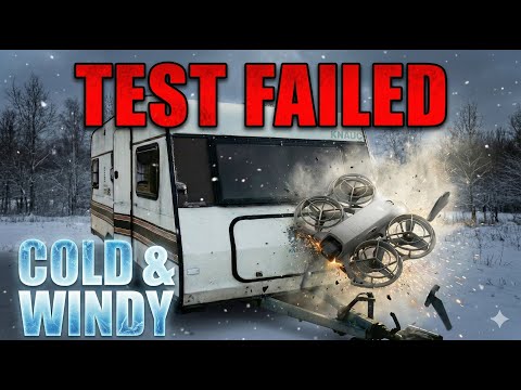 DJI Neo 2 Real-World Flight Test | 2°C / 35F, Wind & A Crash
