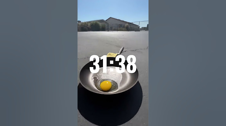 How Long to Cook an EGG in 120 Degree Weather? (Test) 🍳