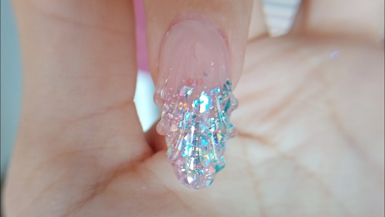 Tutorial ricostruzione unghie con effetto conchiglia