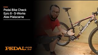 Bike Check - Specialized Epic 8 S-Works do Alex Malacarne