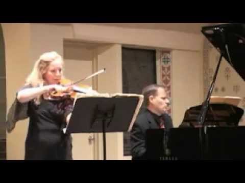 Stephanie Chase plays Ravel's Sonata -  Perpetuum mobile: Allegro