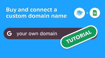 How to purchase and connect a custom domain to your website