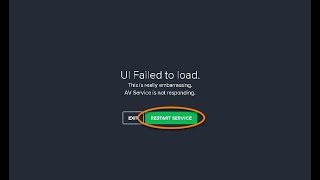 How To Fix 'UI Failed to load' error message in Avast Antivirus