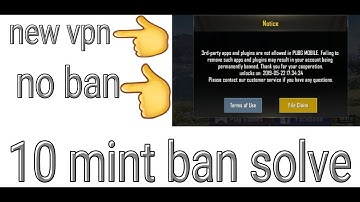 PUBG FIX BAN 10 MINT pubg fix ban 10 mint pubg ka 10 mint ban fix kaise kare  pubggamingpro
