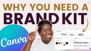How to CREATE A BRAND KIT in Canva for Business - Easy-to-Follow Canva Pro Tutorial | Carey Digital
