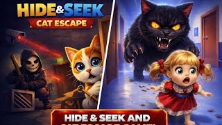 🐱 Smart Cat on the Run 😺 | Hide &amp; Seek Challenge 💪🔥 Fun Gameplay 📱