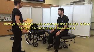 Slide Board Transfer - Niagara College OTA/PTA Program