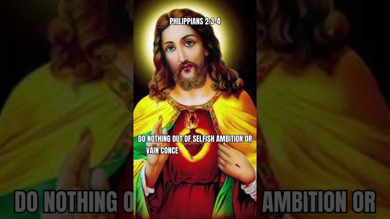 Do Nothing Out Of Selfish Ambition Or Vain Conceit! 