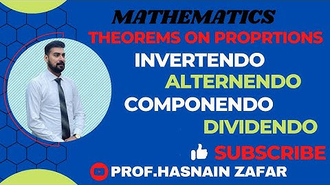 #10thclass maths Unit 3 || Theorems on Proportion #INVERTENDO#ALTERNENDO#COMPONENDO#DIVIDENDO