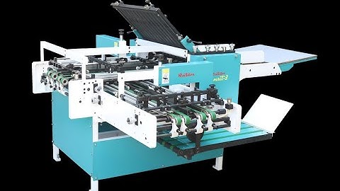 Ratan Paper Folding Machine Amrit 3 Semi - Automatic