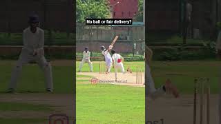 No ball or fair delivery 🤔 #cricket #shorts #shiv #india #cricketlover #short #live #usa #uae #uk