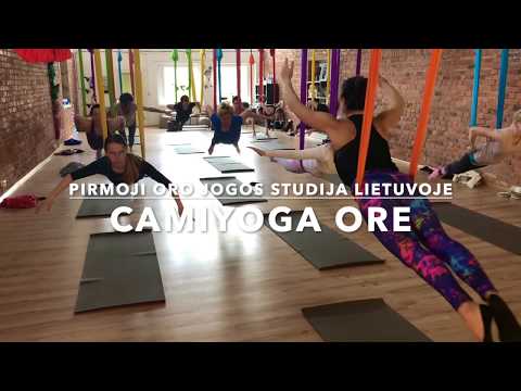 Aerial Yoga with Camille Shakti 2018, CamiYoga Ore, Oro joga