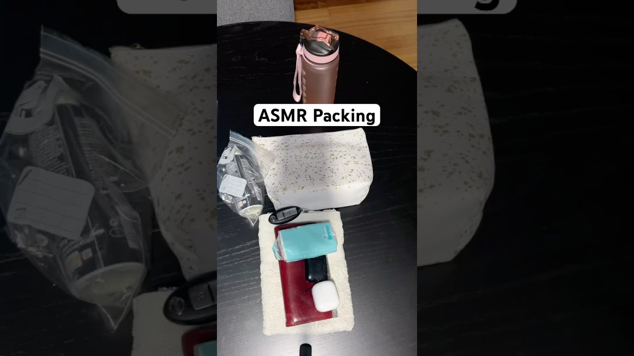 ASMR Packing My Sports Bag 👜✨ Real-Life Mom Routine