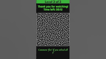 🤯 Can YOU Solve These 3 MAZE PUZZLES? 🏃