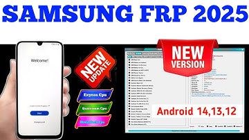 ALL SAMSUNG FRP BYPASS 2025 Android 11-12-13-14 Latest Security✔️Frp Unlock | Android Utility Tool |