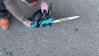 美品  マキタ  エンジンチェーンソー MEA3201M  350mm