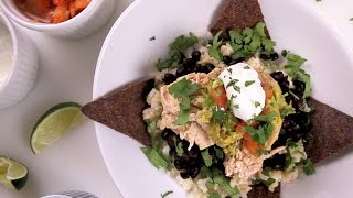 Healthy Shredded Chicken Burrito Bowl