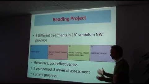 Using Randomised Control Trials for impact Evaluation - S. Taylor