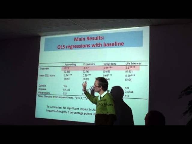Using Randomised Control Trials for impact Evaluation - S. Taylor