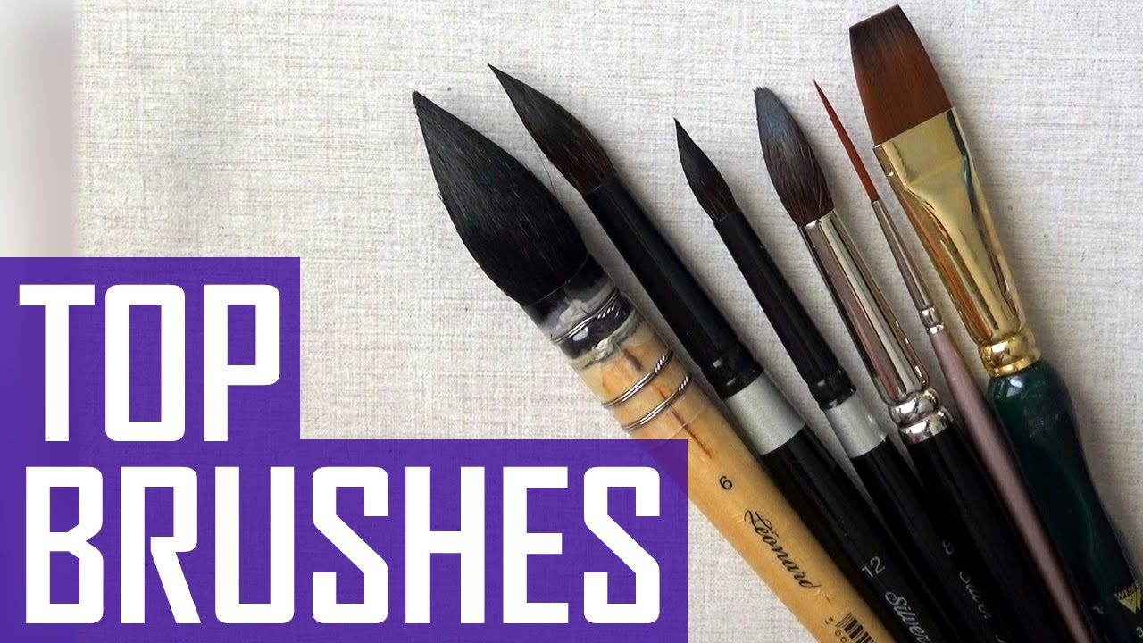 The Best Watercolor Brushes Reviewed