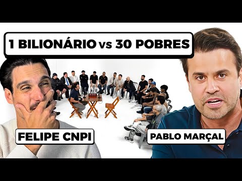 REACT: 1 BILIONÁRIO VS 30 POBRES ft. PABLO MARÇAL + FELIPE CNPI