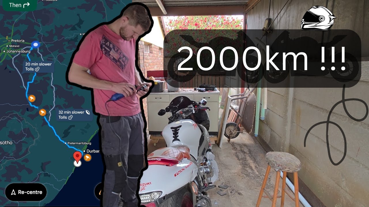 Preparing My Hayabusa for a 2000KM Ride | Full Service + Travel Setup!