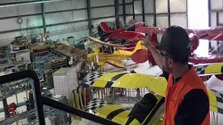 Waco Aircraft Hanger Site Job by KMI Overview