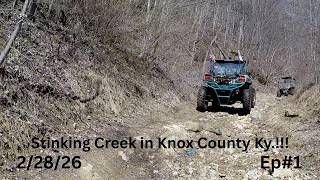 2/28/26..#1..A Fun Ride in Stinking Creek in Knox County Ky With Old & New Friends.!!!
